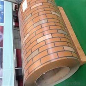 Wood Pattern Printing Color PPGI Steel Coils