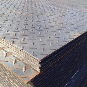 Hot Rolled Checkered Steel Plate Diamond Plate Tread Plate for Truck Beds Trailer Floors