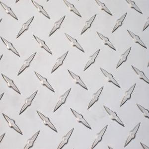 Diamond Pattern Embossed Aluminum Checkered Anti-Slip Coated Sheet and Coil