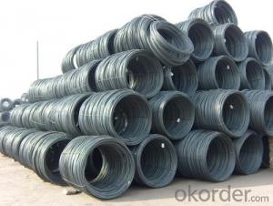 Hot Rolled Steel Wire Rod with Good Quality with The Size 8mm