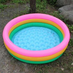 60-120cm Round 3 Ring Children's Inflatable Swimming Pool Baby Swimming pool