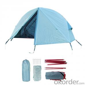Manufacturer Wholesale Outdoor Tent Portable Double-layer Single Person off the Ground Tent